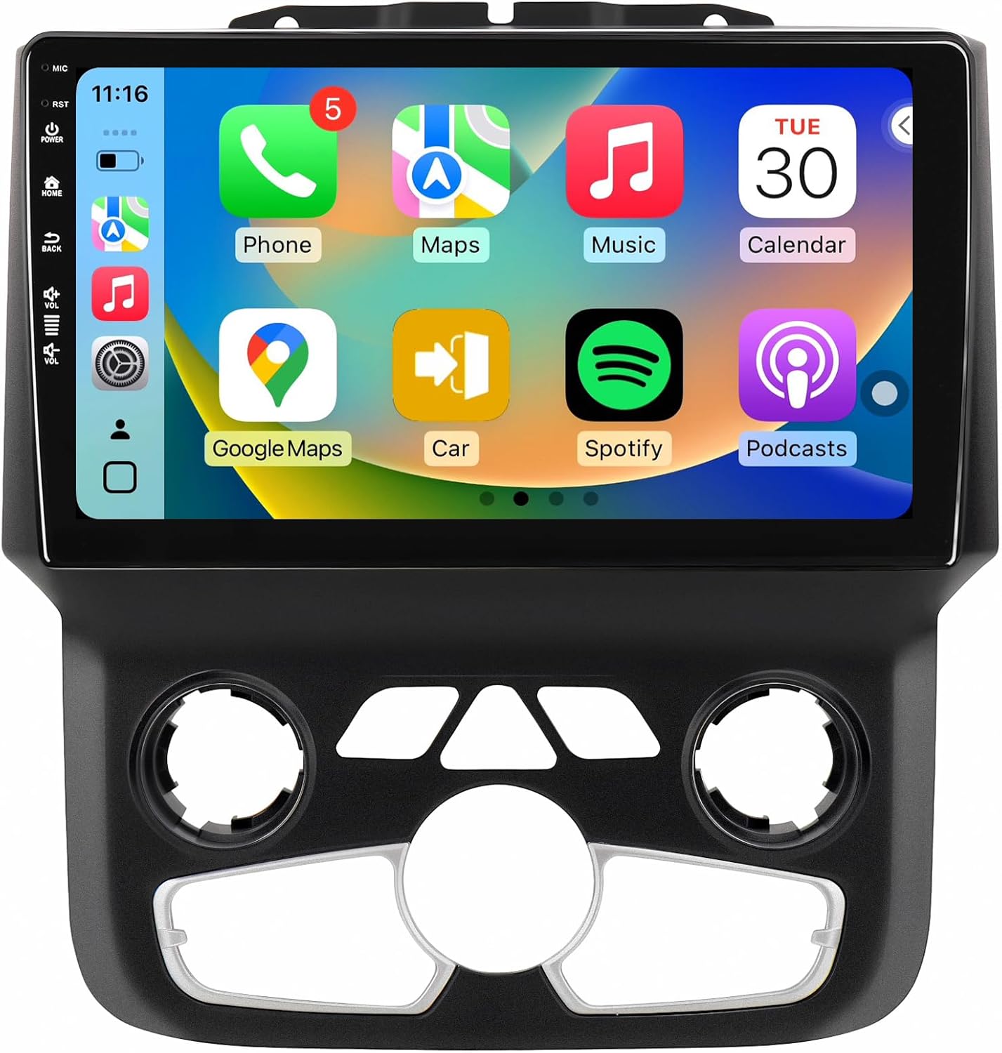 Smart Car Stereo Dodge RAM 1500 2500 3500 2013-2018,
