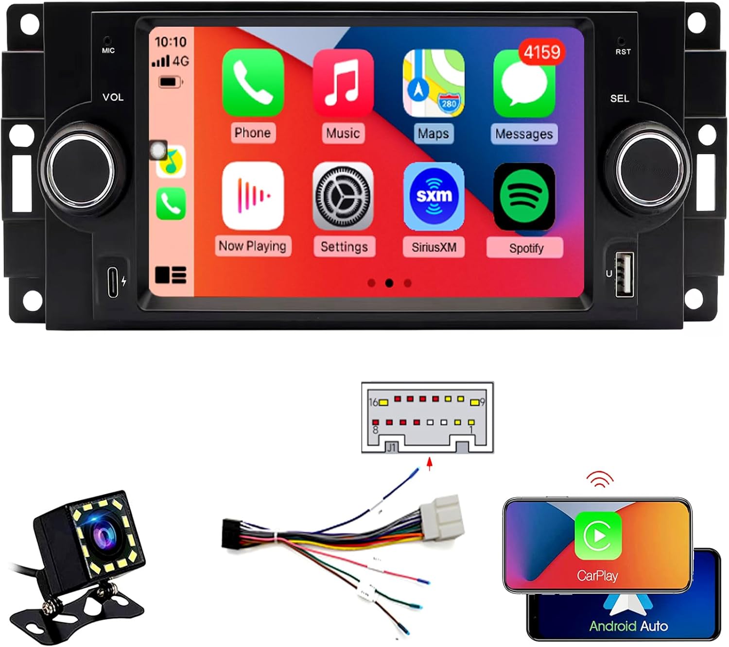 Smart Car Radio Dodge, Chrysler, Jeep