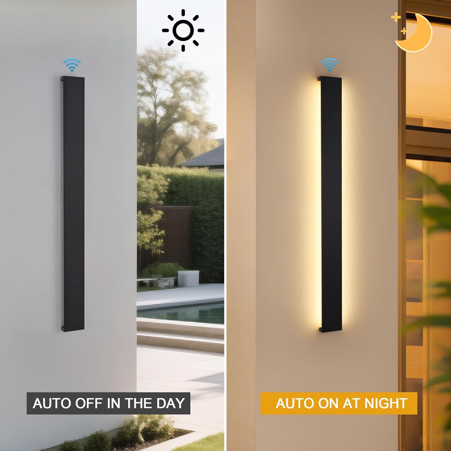 Dusk to Dawn outdoor light - 2 Pack