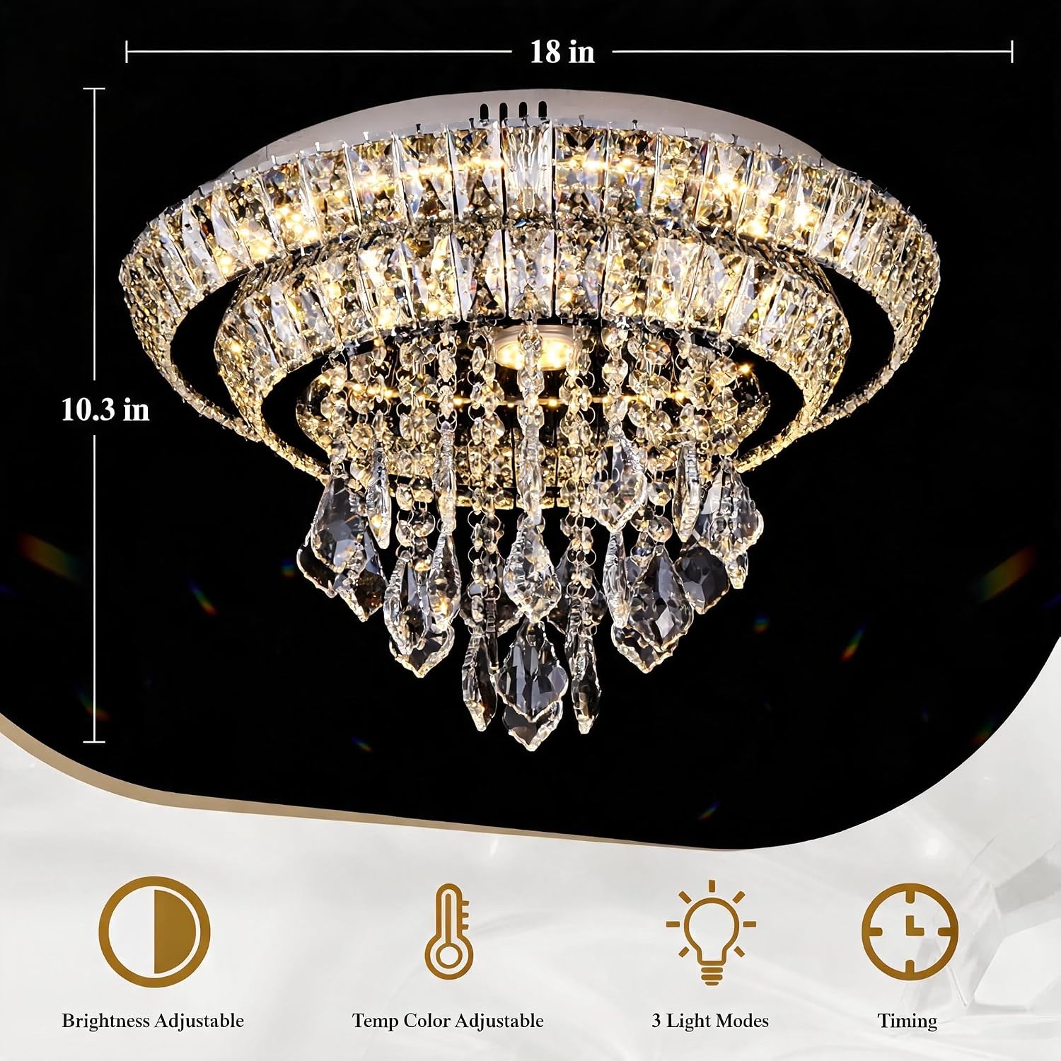 Modern Crystal Chandelier